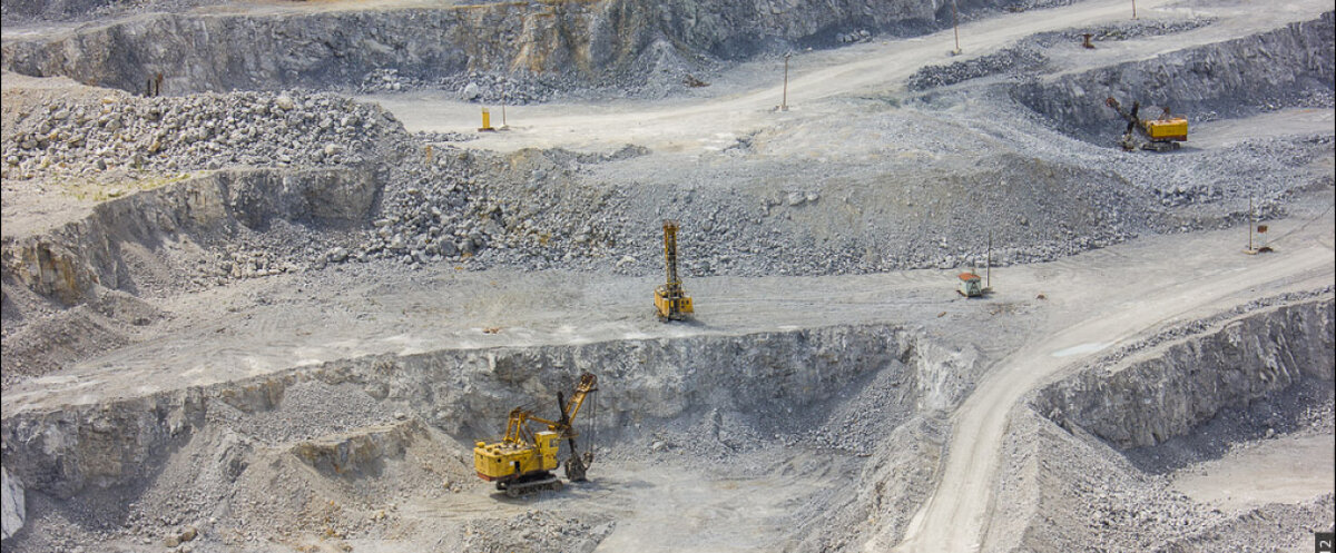 Добыча известняка