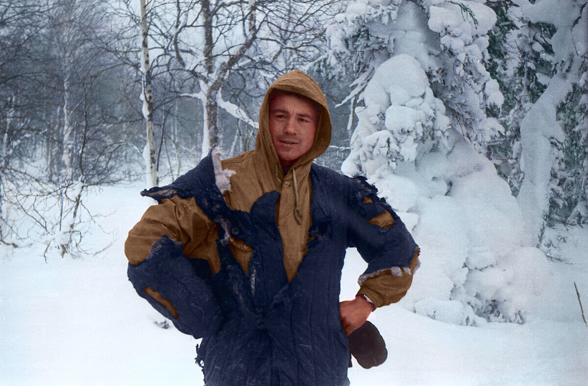 Дятловский поход, очищенные архивные фото 1959 года. Проект Dyatlov Pass in color.