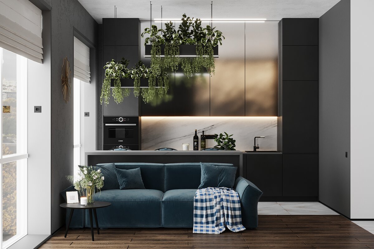 Дизайн-проект в ЖК "Велтон Тауэрс" (автор проекта - Эльмира Санатуллина, г. Москва)