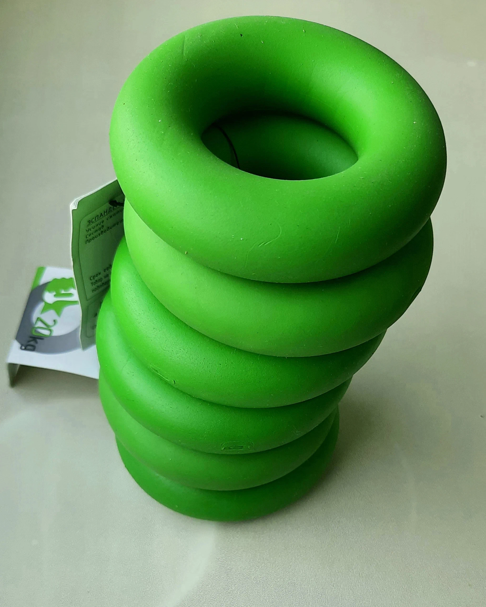 Эспандер кистевой зелёный