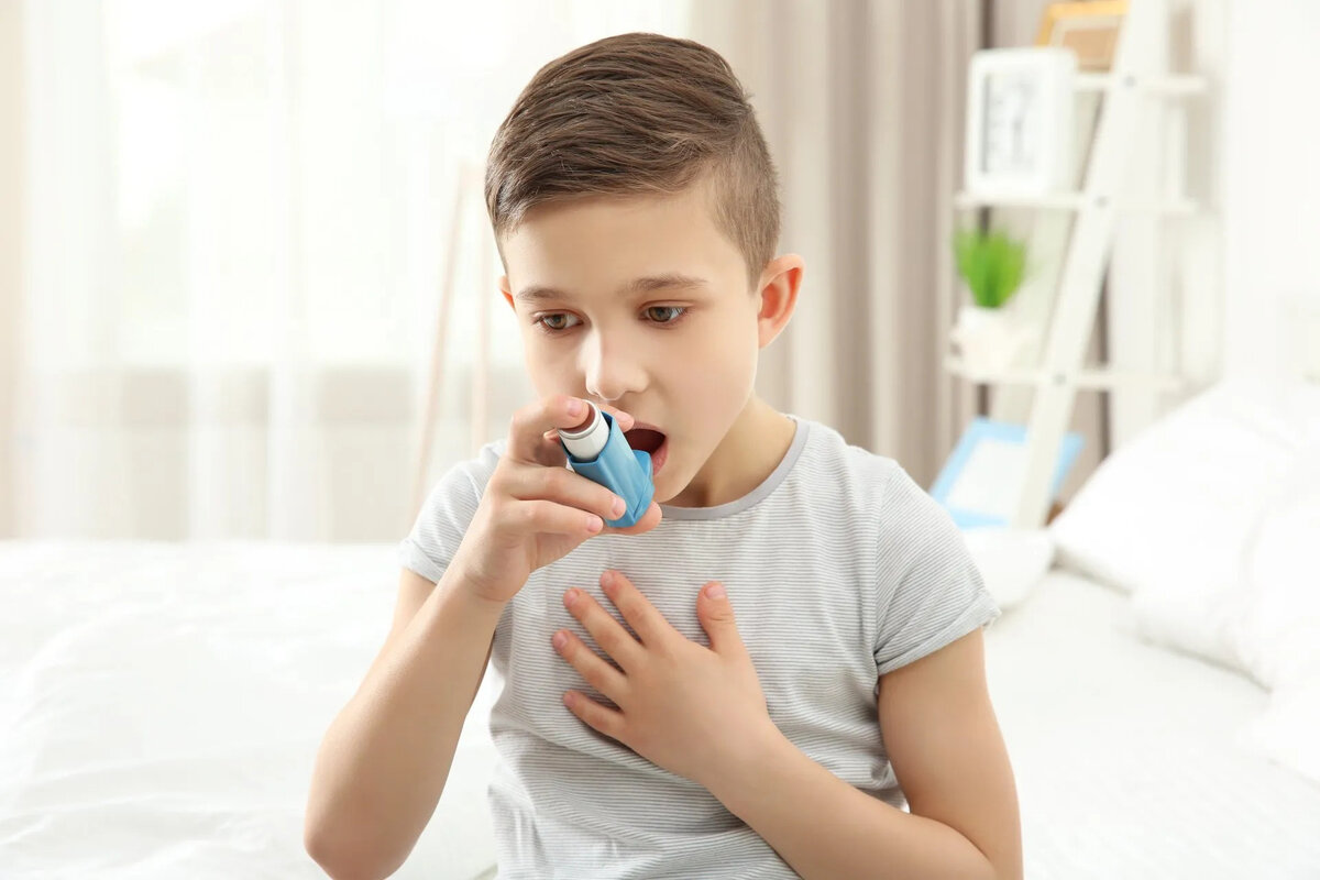 Бронхиальная астма у детей фото