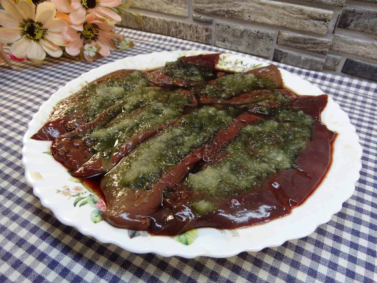 Мягкая печень с луком в кляре на сковороде | Готовим вкусно дома/  Кулинария/ Рецепты | Дзен