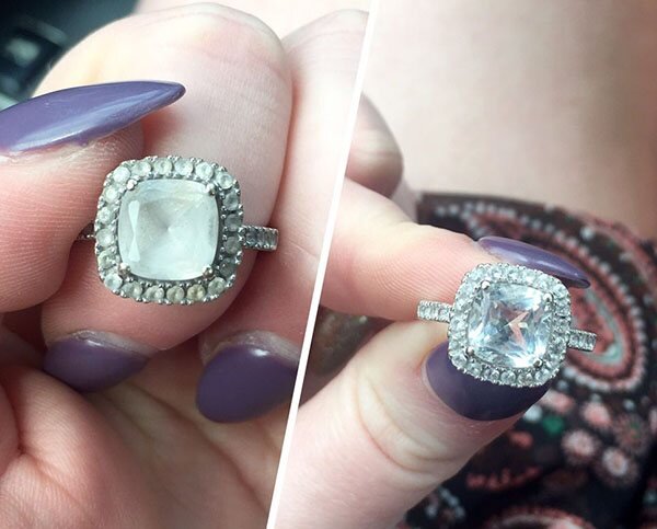 пример помутнения топаза