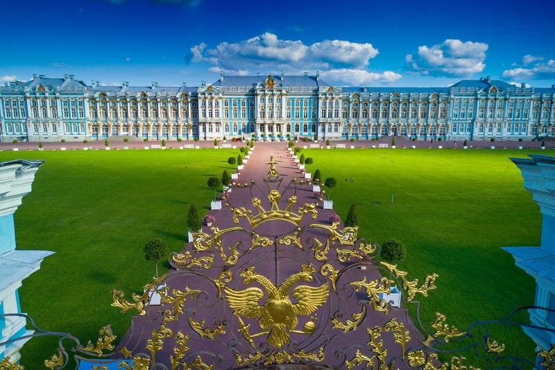 Екатерининский дворец в Царском Селе