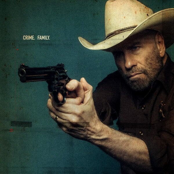     Шериф Джон Траволта расследует ограбление в трейлере «Земли мафии»