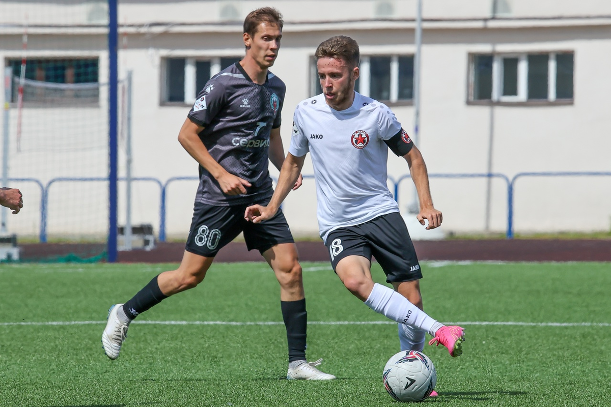 Момент матча Звезда-Иркутск. Фото ФК Звезда