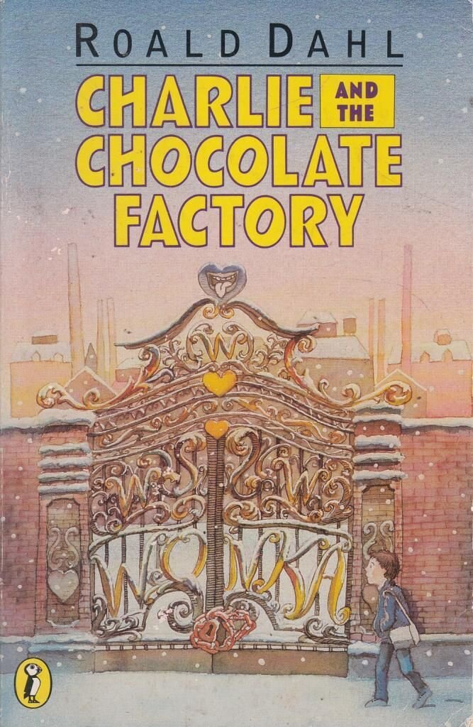 Обложка книги "Чарли и шоколадная фабрика", Роальд Даль