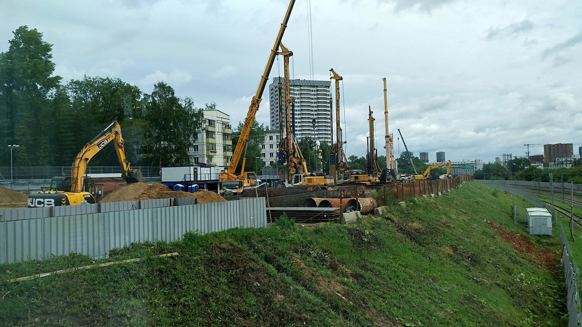 Участок академический. Котлованы Москвы. Раскрытие котлована. Котлованы.