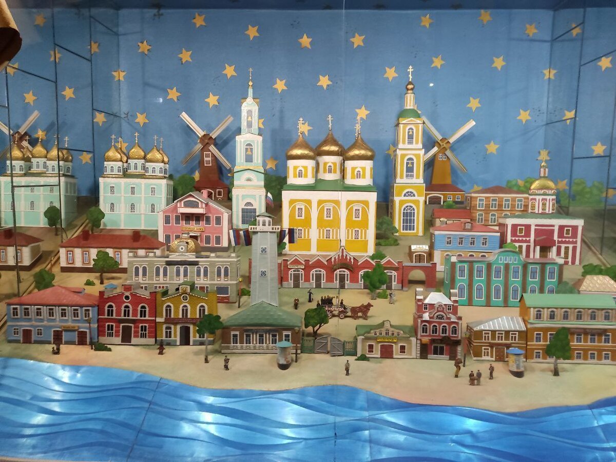 Панорама села Кимры