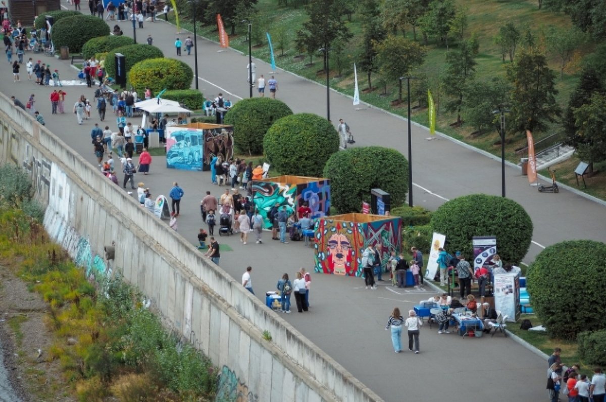    В Красноярске 2 сентября «ЯРкие берега» пройдут на Центральной набережной