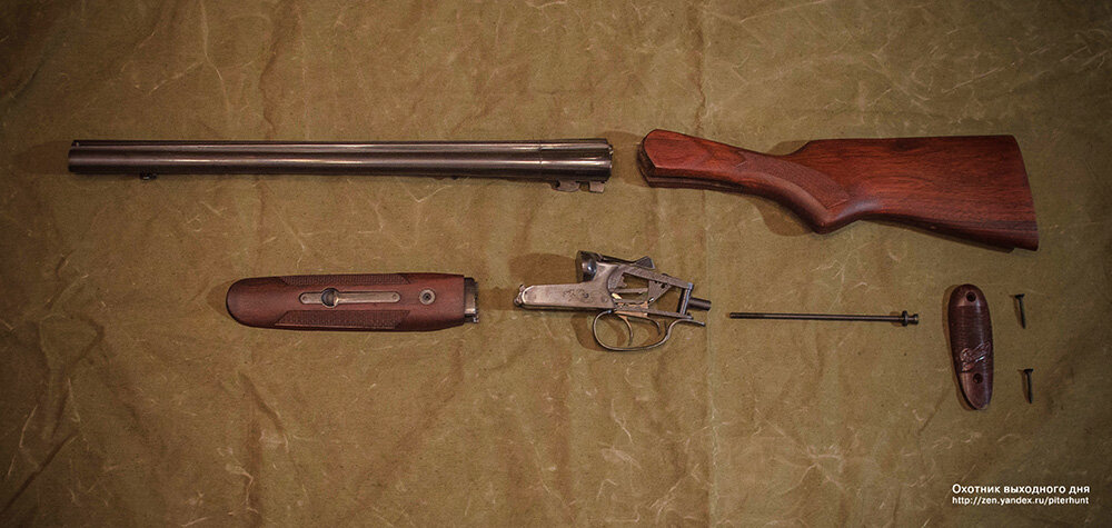 Реставрация деревянного приклада ружья
