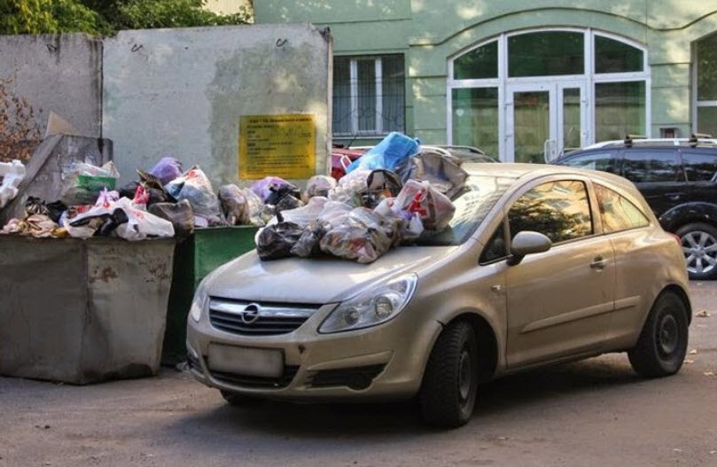 Вот что хотел сделать неадекватный человек с нашей машиной