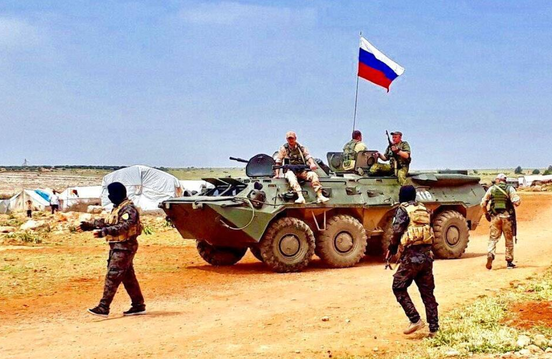 Отступление российских военных