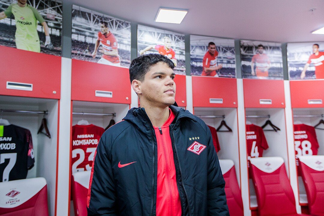 Лукас Айртон. Фото официального сайта ФК Спартак Москва.