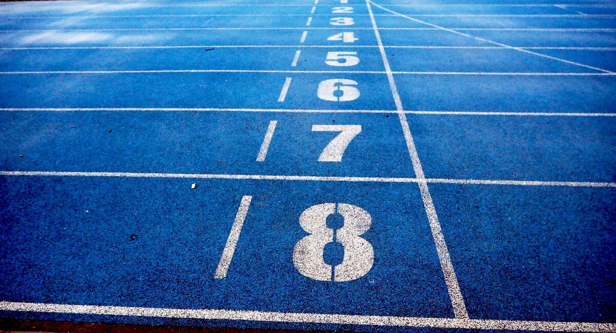 https://www.pexels.com/photo/athletics-blue-ground-lanes-332835/