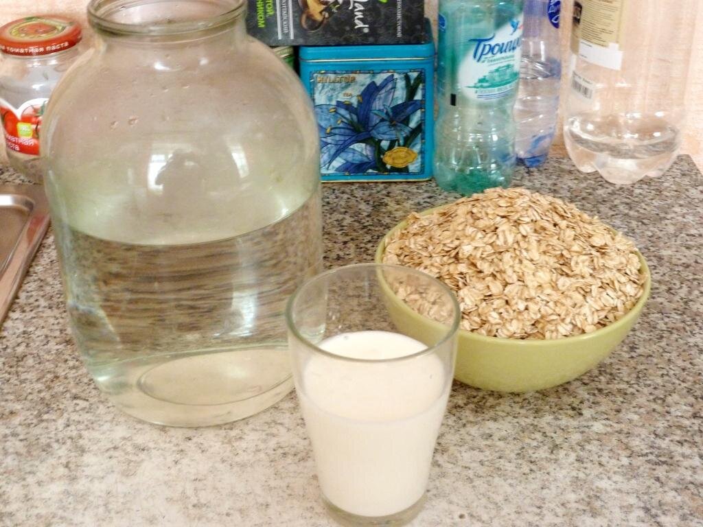 Овсяный кисель (старинный русский рецепт)