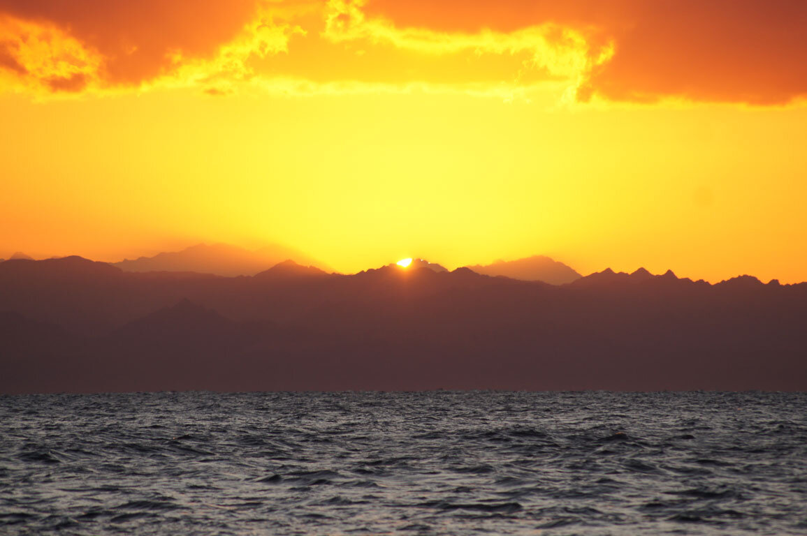 Рассвет над Саудовской Аравией