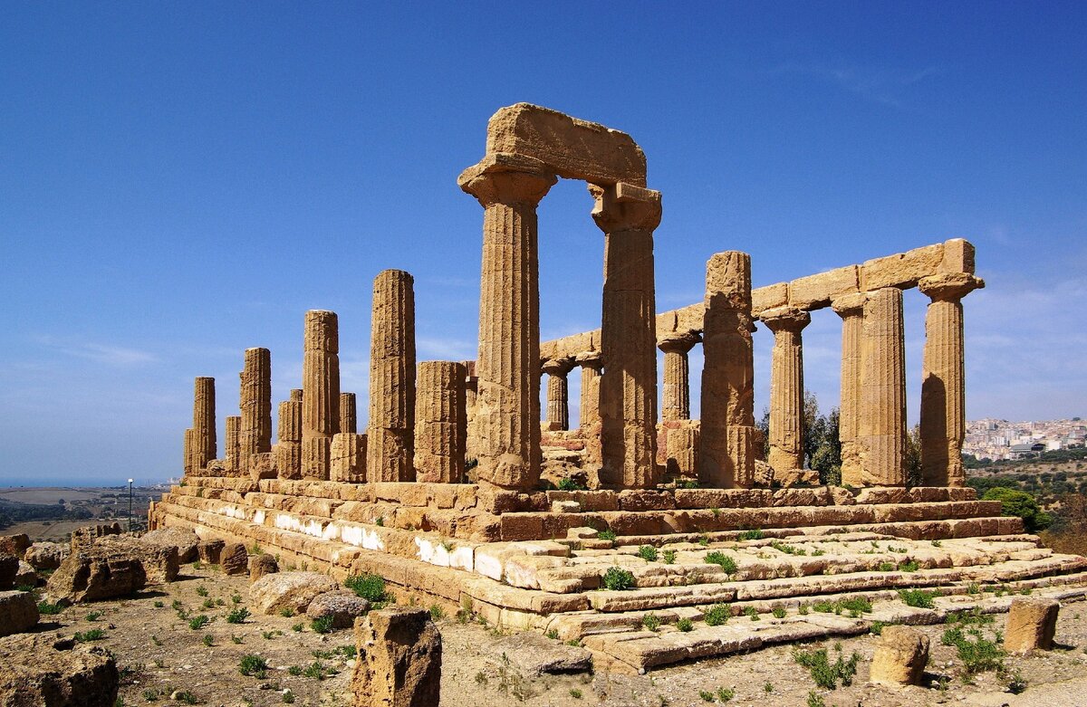 Руины храма богини Юноны