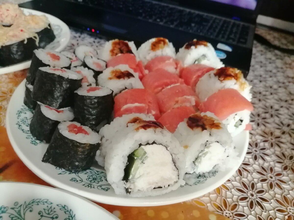 Домашние роллы