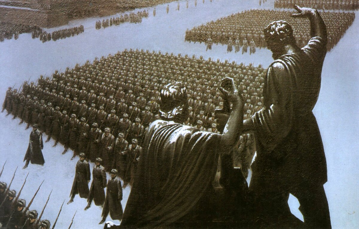 Парад сорок первого. 1974 г.