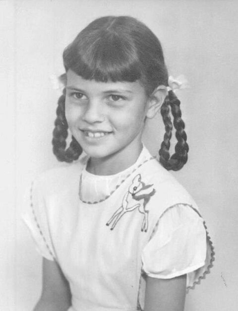 Ракель Уэлч в детстве