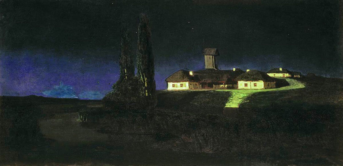 А. Куинджи "украинская ночь", 1876 г.