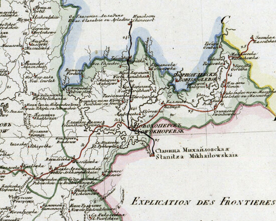 Карта уездов воронежской губернии. Карта Новохоперского уезда Воронежской области. Карта Новохоперского уезда Воронежской губернии. Новохоперский уезд Воронежской губернии. Старинные карты Новохоперского уезда