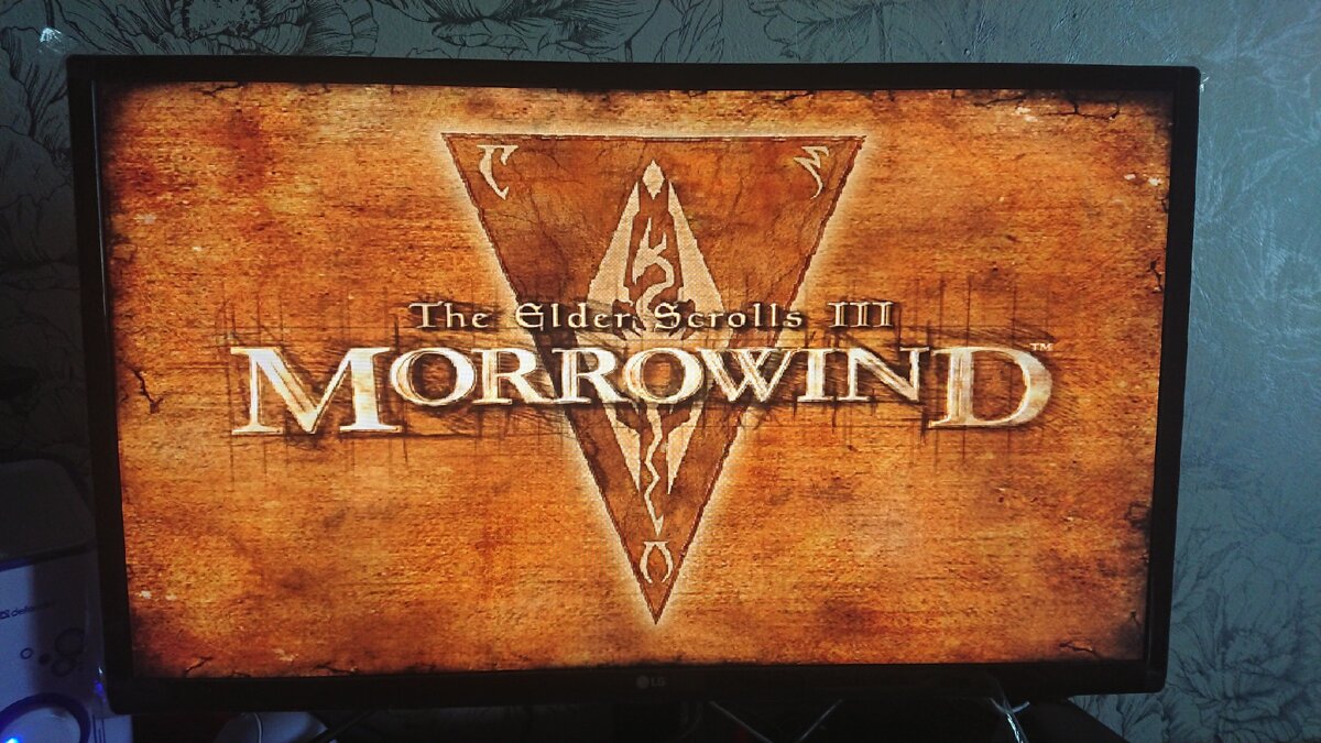 Фото из личного архива: запускаем игру Morrowind