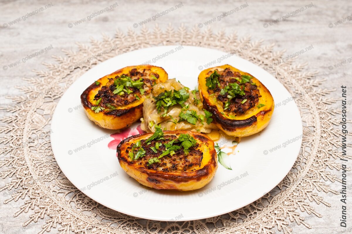 фаршированный картофель в духовке
