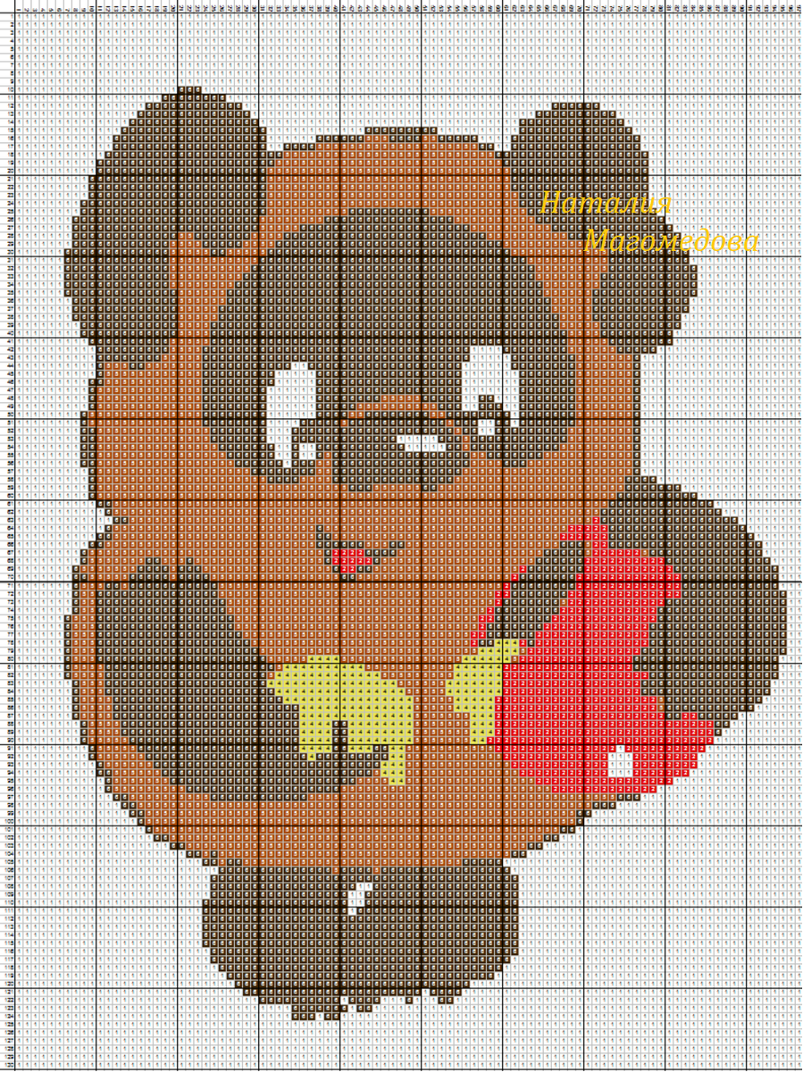 схема собственность автора Наталии Магомедовой.