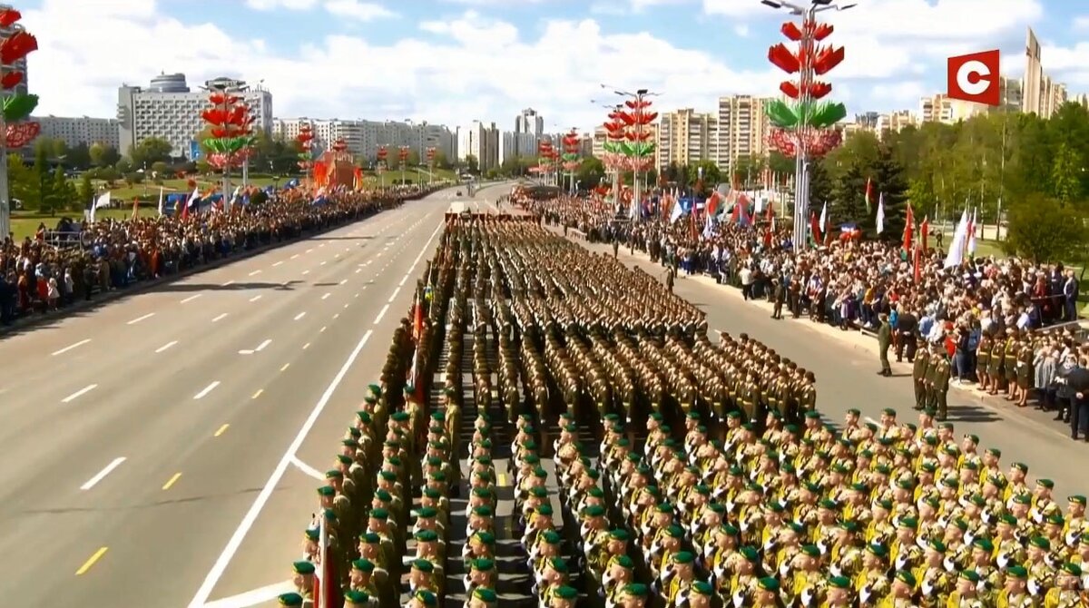 Парад Победы 9 мая 2020 года в Минске взорвал интернет. Фото- Яндекс.