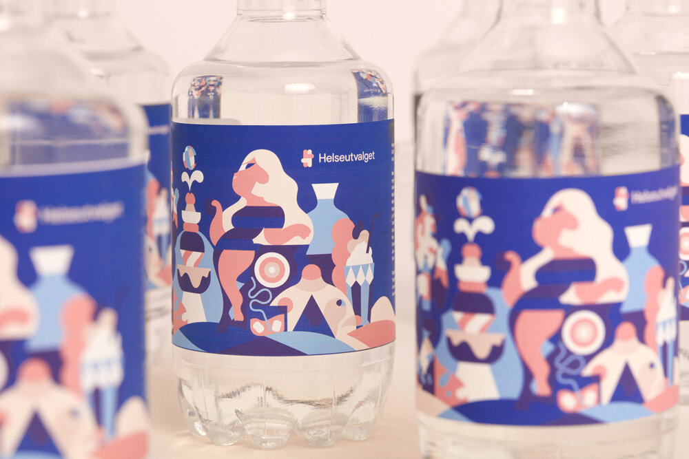 Фирменный стиль для социально-медицинского проекта Helseutvalget от норвежцев http://bielkeyang.com