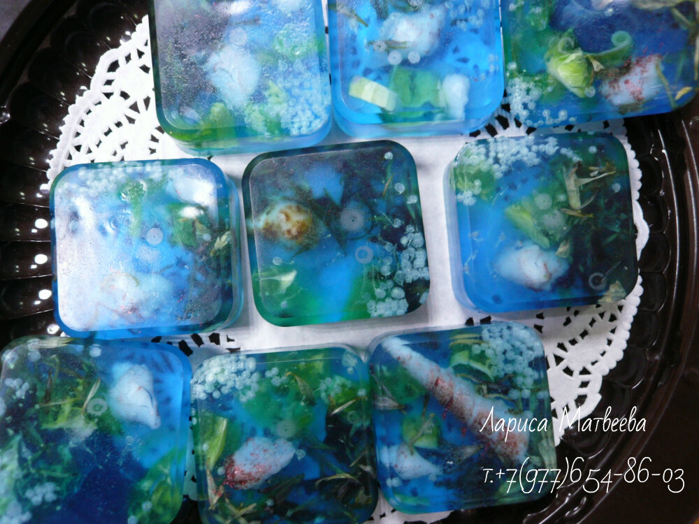 Мыло "морское" с запахом озона и морской свежести