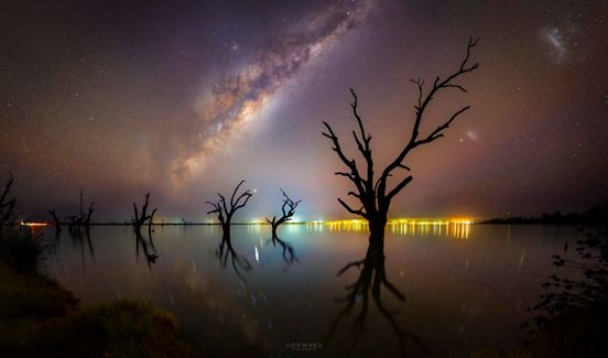 ФОТОГРАФИЯ АВСТРАЛИЙСКОГО ОЗЕРА