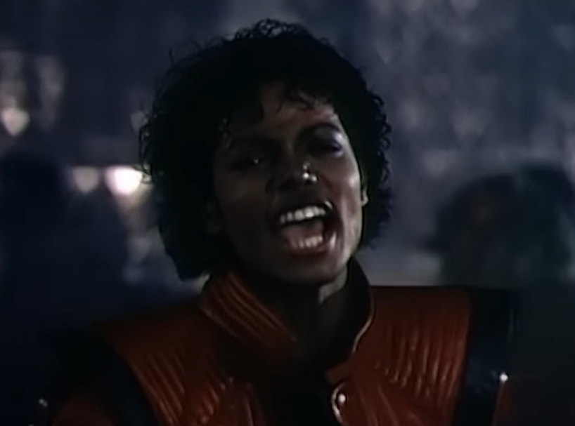 Майкл Джексон в музыкальном фильме "Триллер"