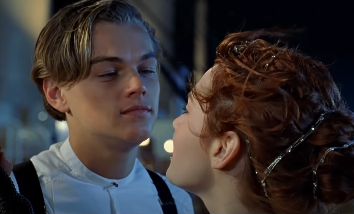 Кадр из удаленной сцены фильма “Титаник” 