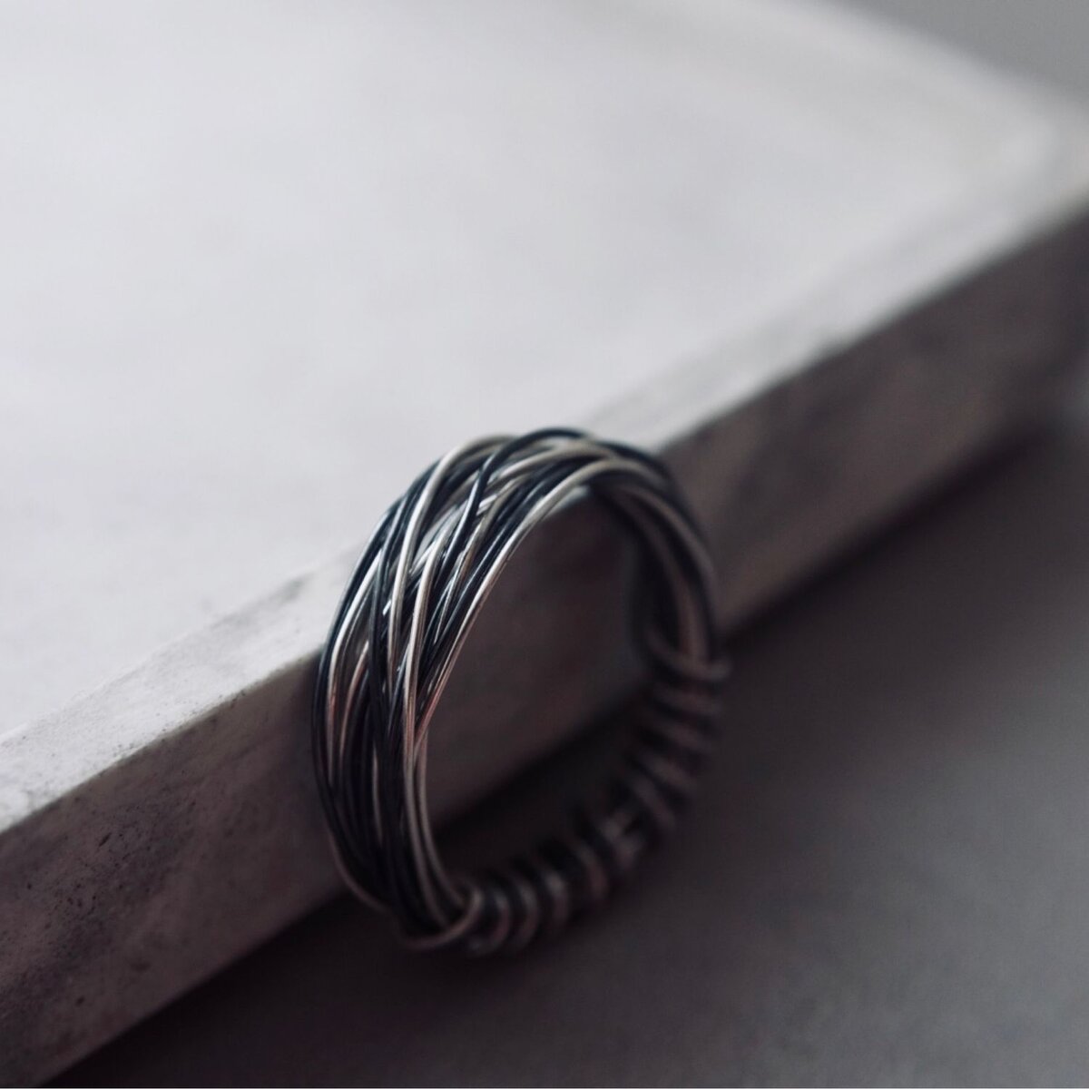Мужское кольцо "Бесконечность", магазин MarkaMarina.jewelry 