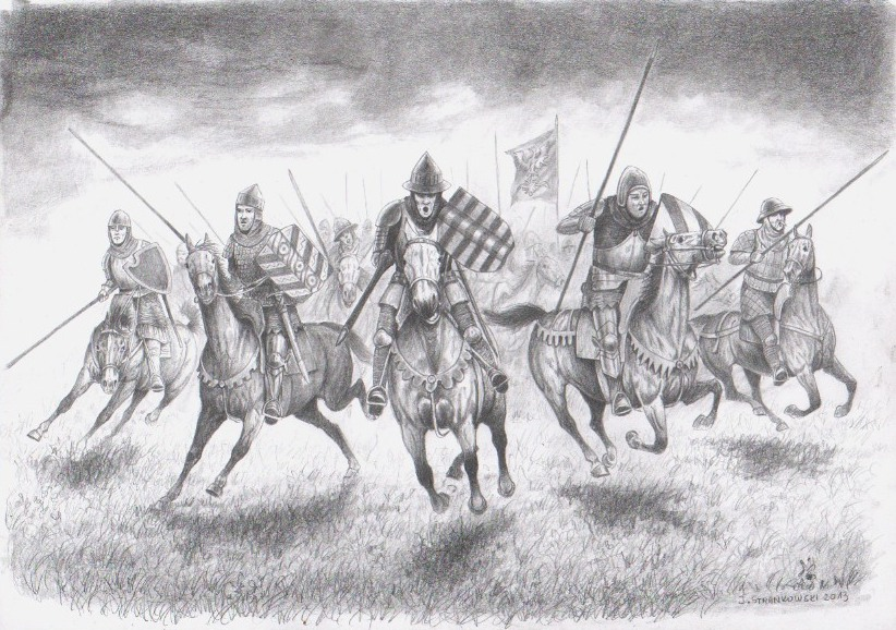 Тяжеловооружённый всадник ВкЛ, начало XV века.