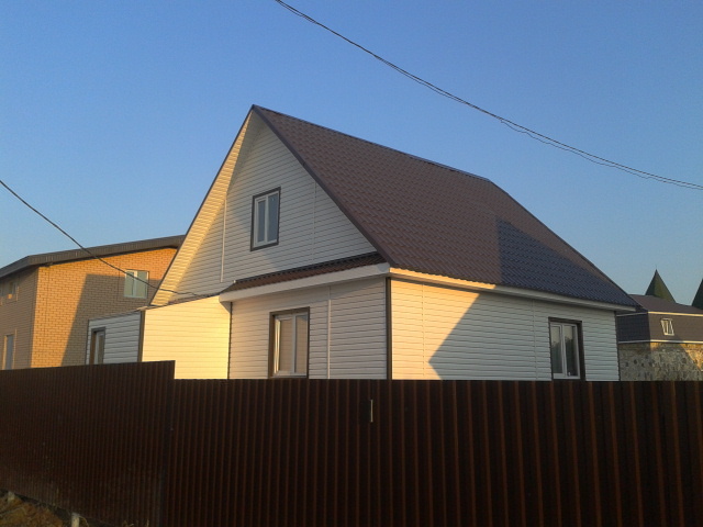 Сайдинг идеален для деревянных домов.