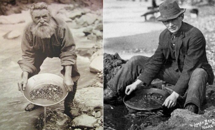 Случайно обнаружено золото привело к возникновению золотой лихорадки.