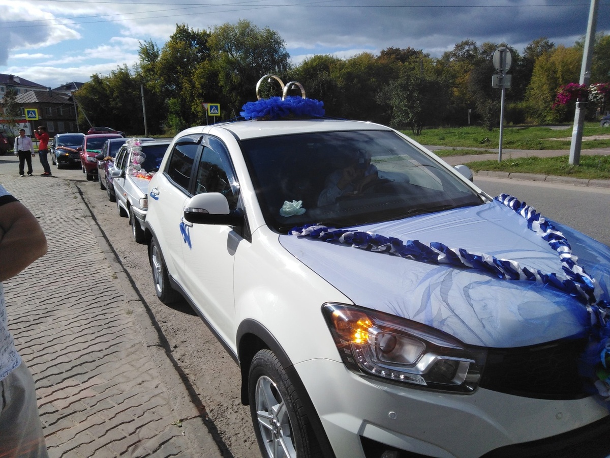 Свадьба на SsangYong Actyon