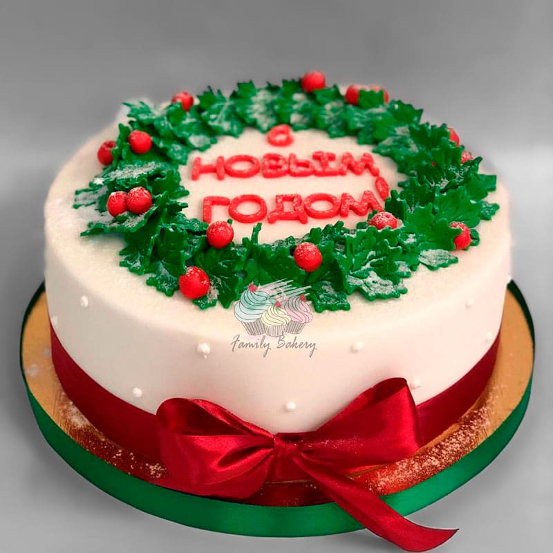Новогодний торт — 55 рецептов с фото пошагово