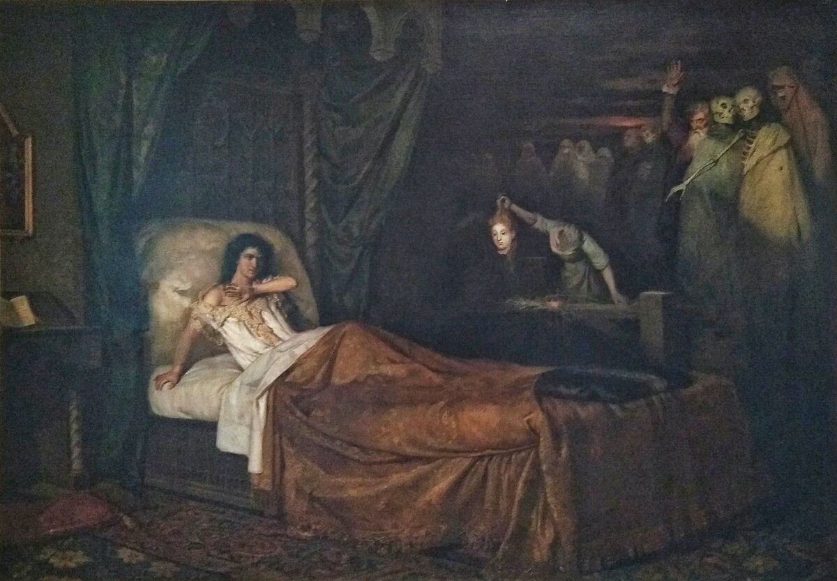 Кошмар Елизаветы I. Pasquale Liotta Cristaldi . Из открытых источников