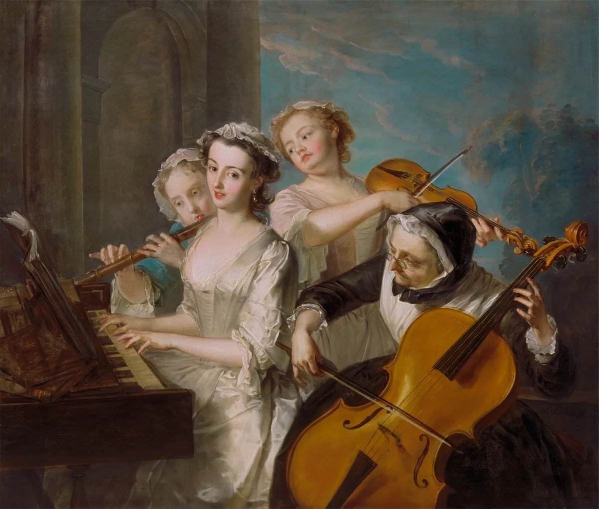 Игры классическая музыка. Музыканты эпохи рококо Франция.