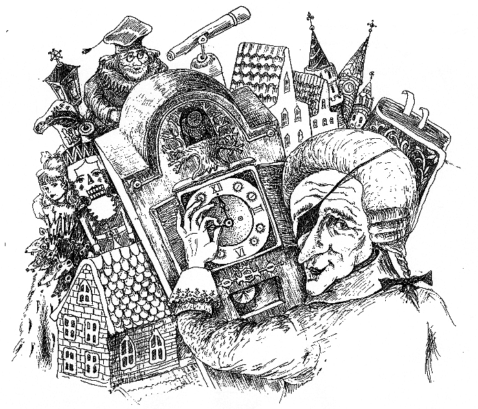 иллюстрация к сказкам Гофмана