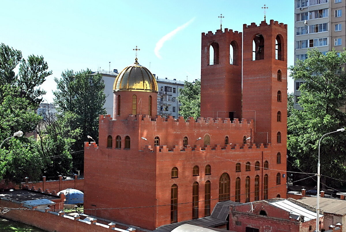 ассирийская церковь в москве на дубровке
