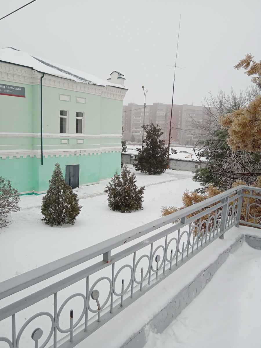 Вид с платформы