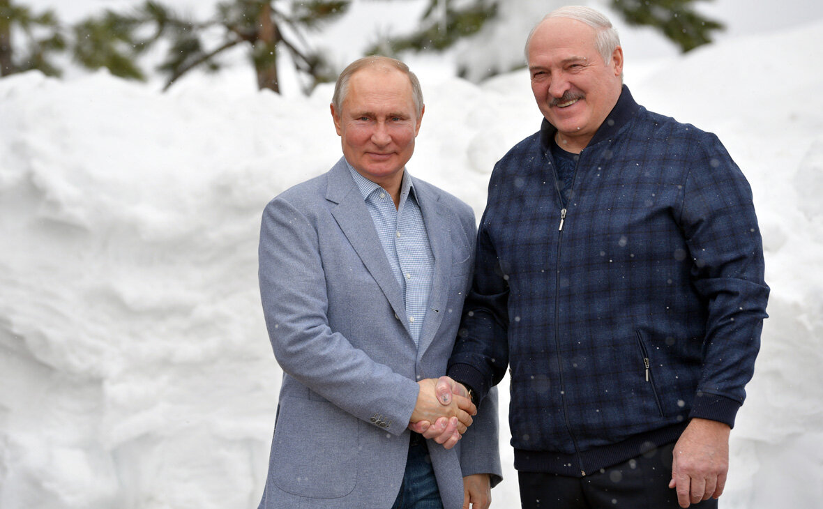 Президент России Владимир Путин и Президент Беларуси Александр Лукашенко (Фото: Алексей Дружинин / РИА Новости)