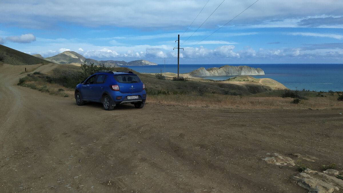 Дорога к мысу Хаелеон.