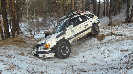 Сравнили на бездорожье Toyota Carib и Mitsubishi Outlander. OffRoad